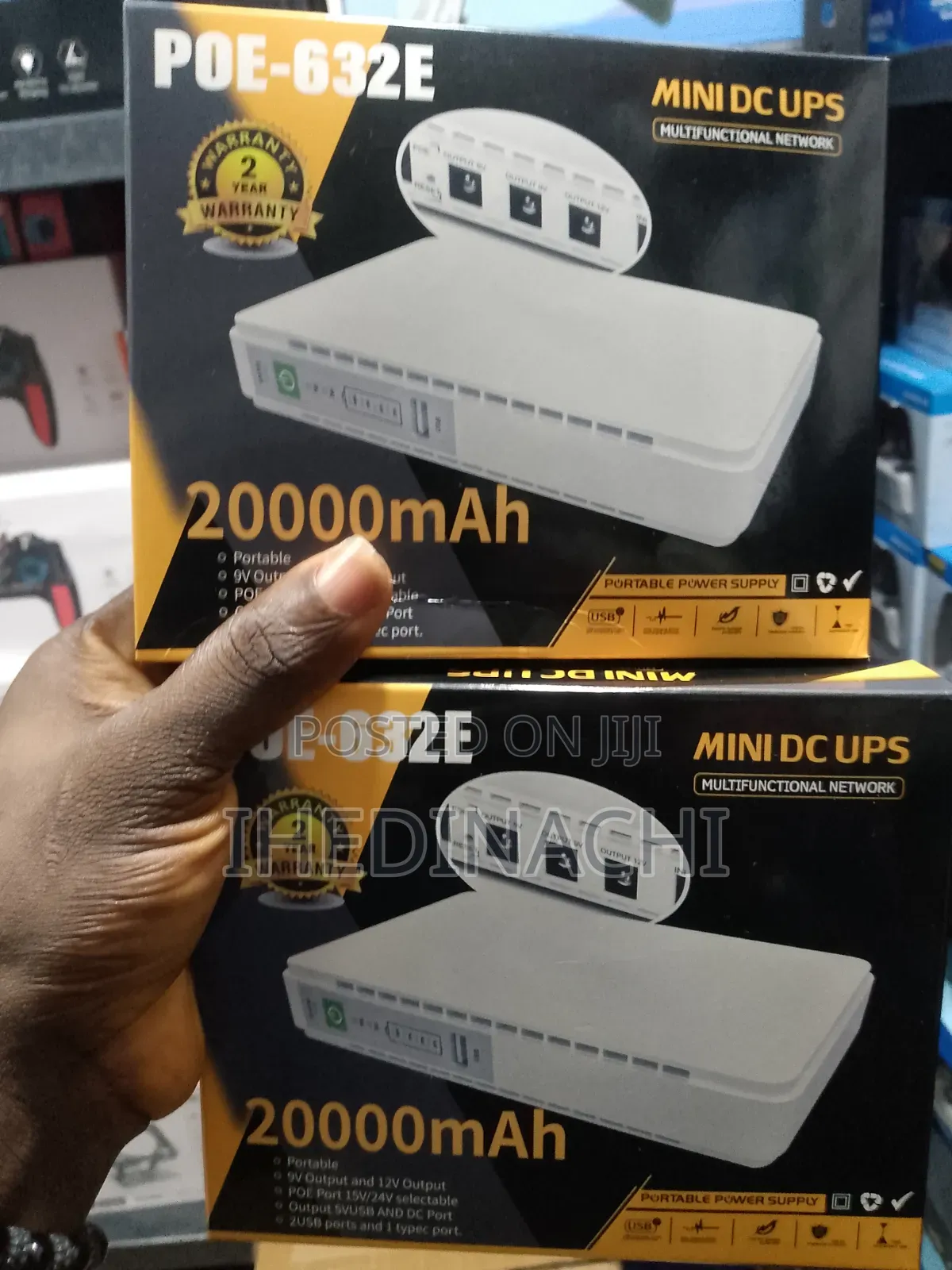 20,000 Mah Mini Router Ups Power Bank for Wifi Router Modem