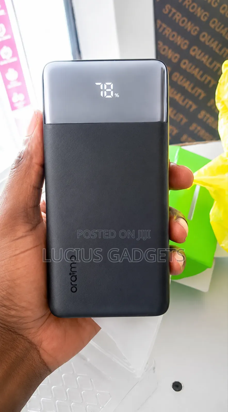 Oraimo 27,000mah Powerbank (22.5w Fast Charge)