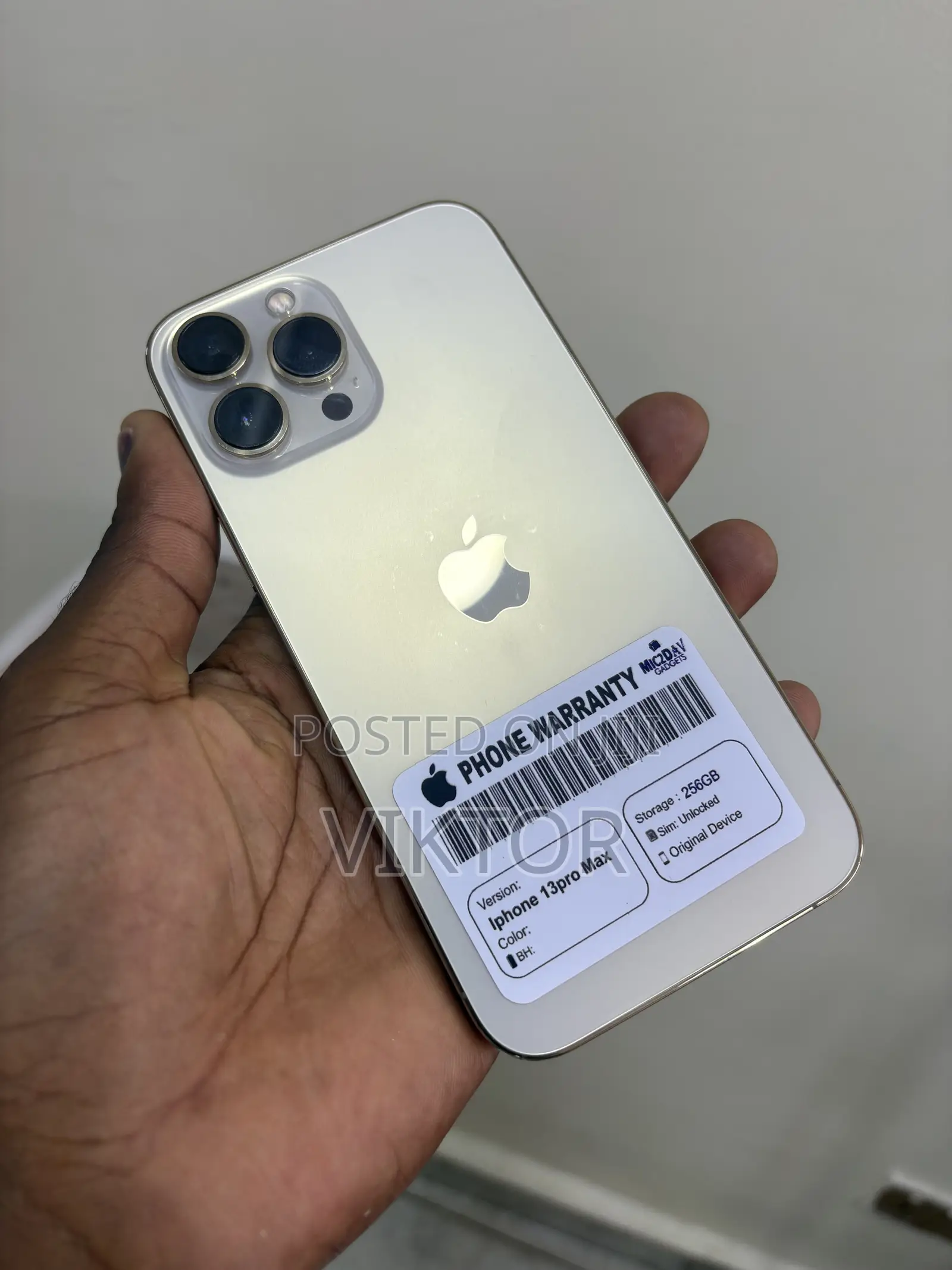 Apple iPhone 13 Pro Max 256 GB Gold