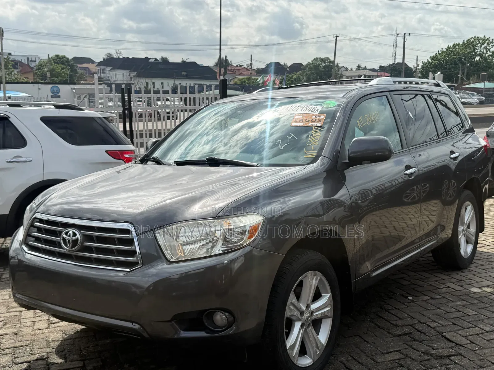 Toyota Highlander 2008 Gray