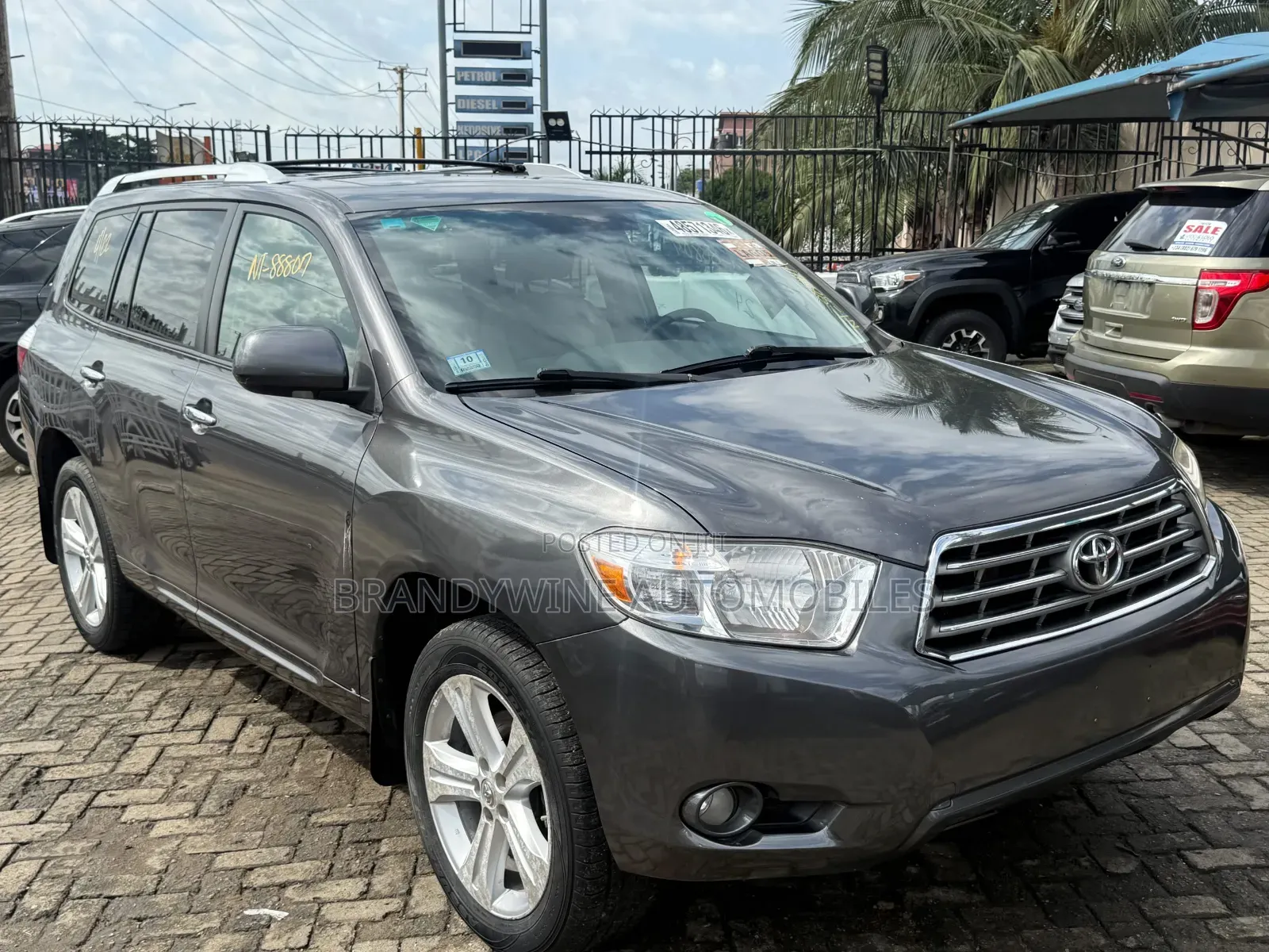 Toyota Highlander 2008 Gray