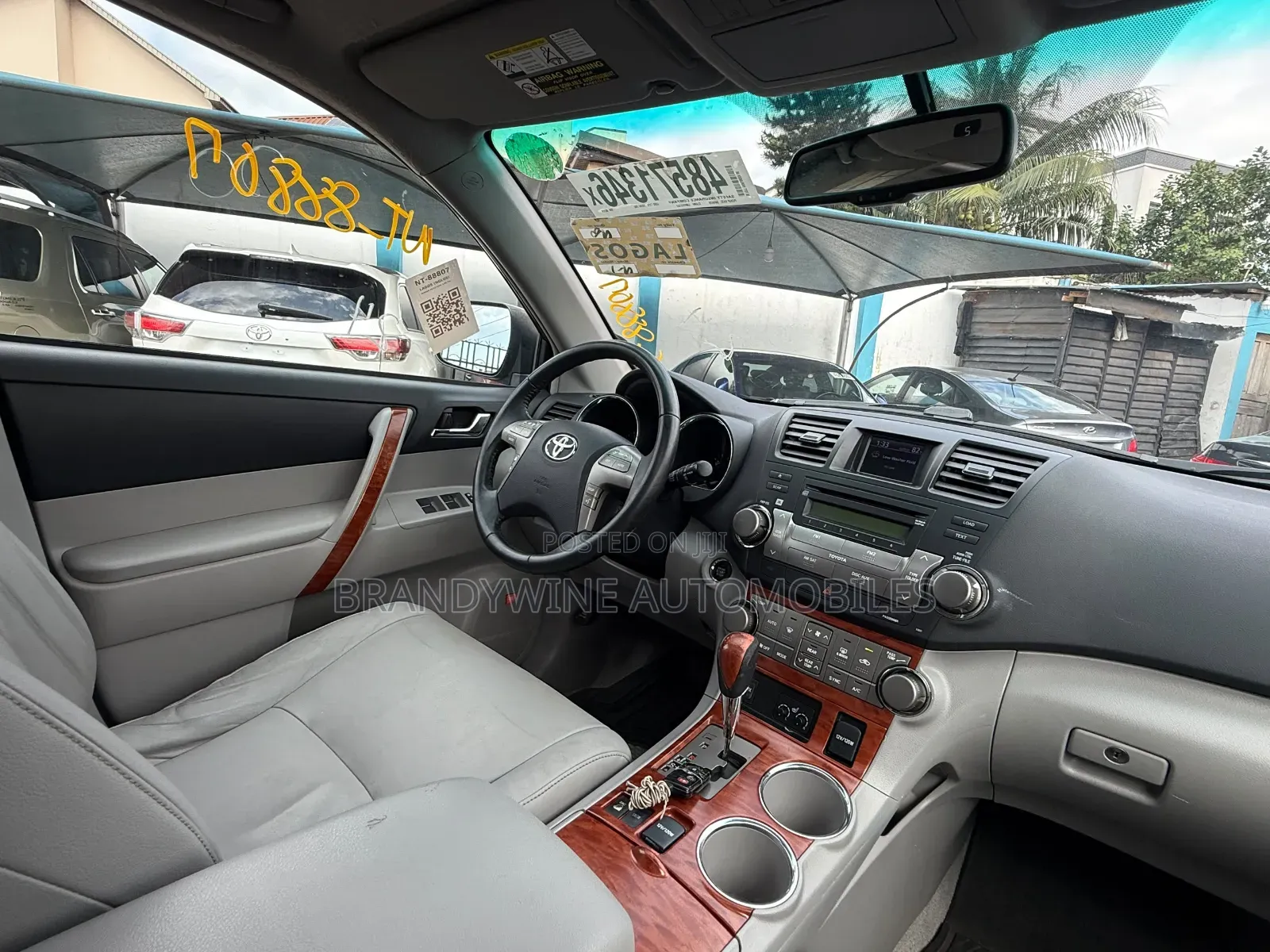 Toyota Highlander 2008 Gray
