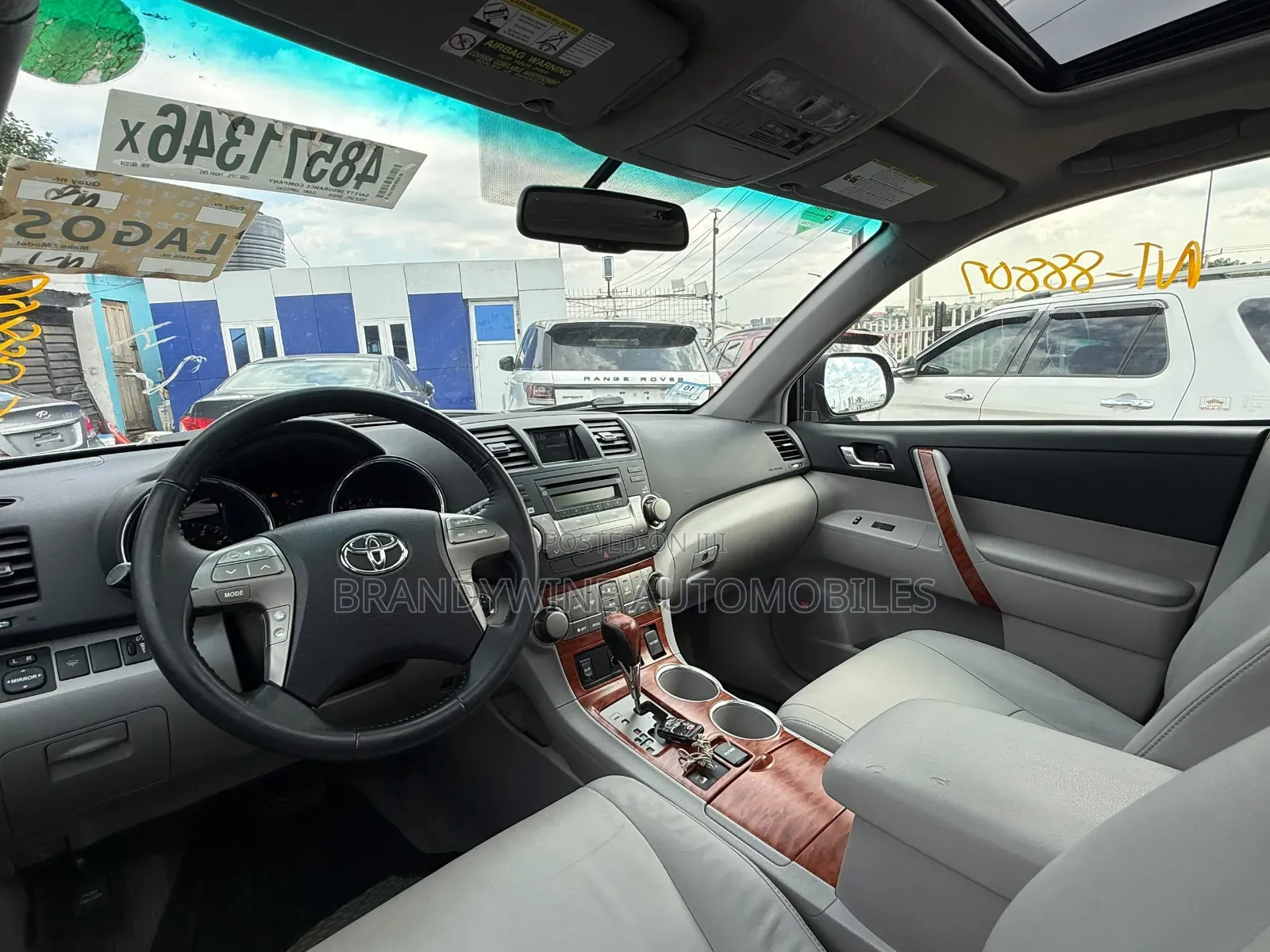 Toyota Highlander 2008 Gray
