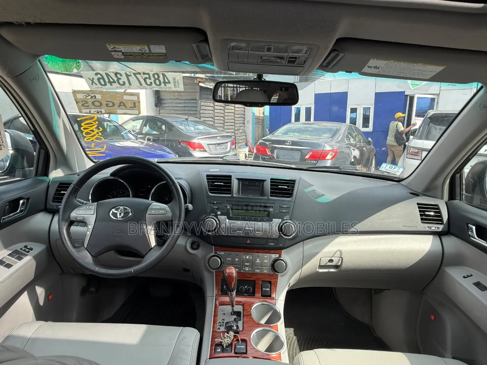 Toyota Highlander 2008 Gray
