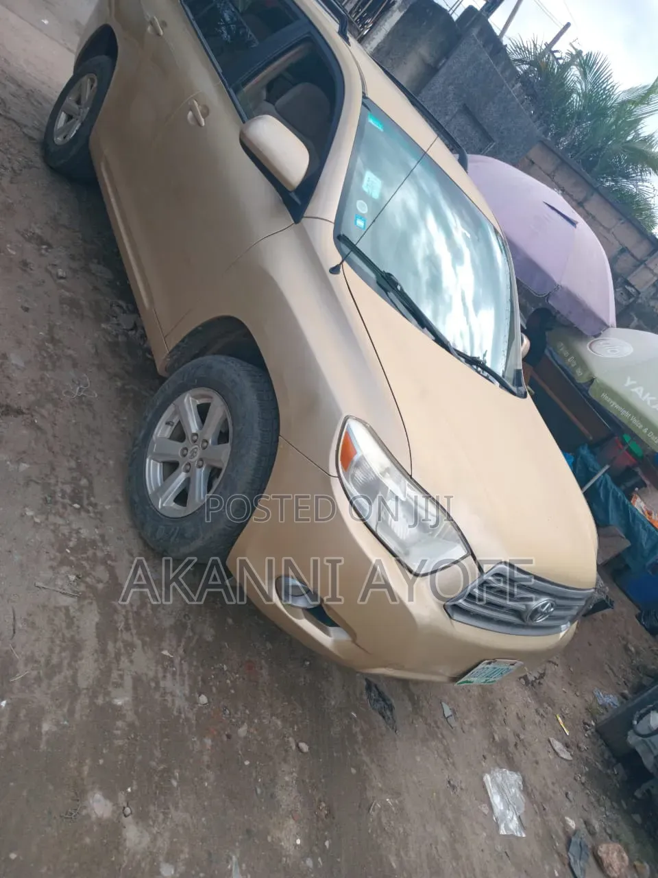 Toyota Highlander 4x4 2008 Red