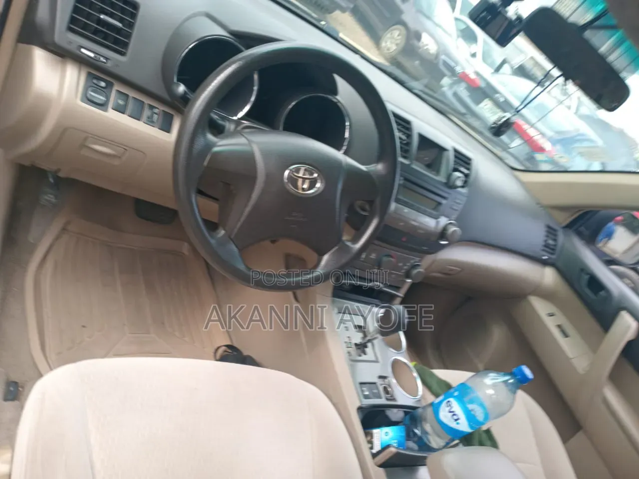 Toyota Highlander 4x4 2008 Red