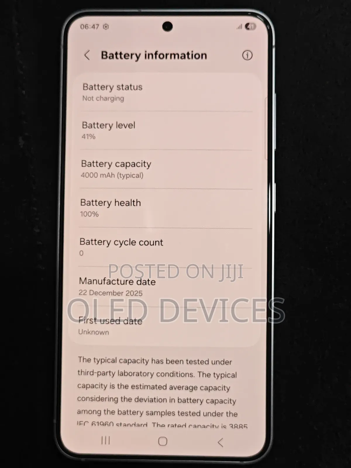 Samsung Galaxy S25 256 GB Silver