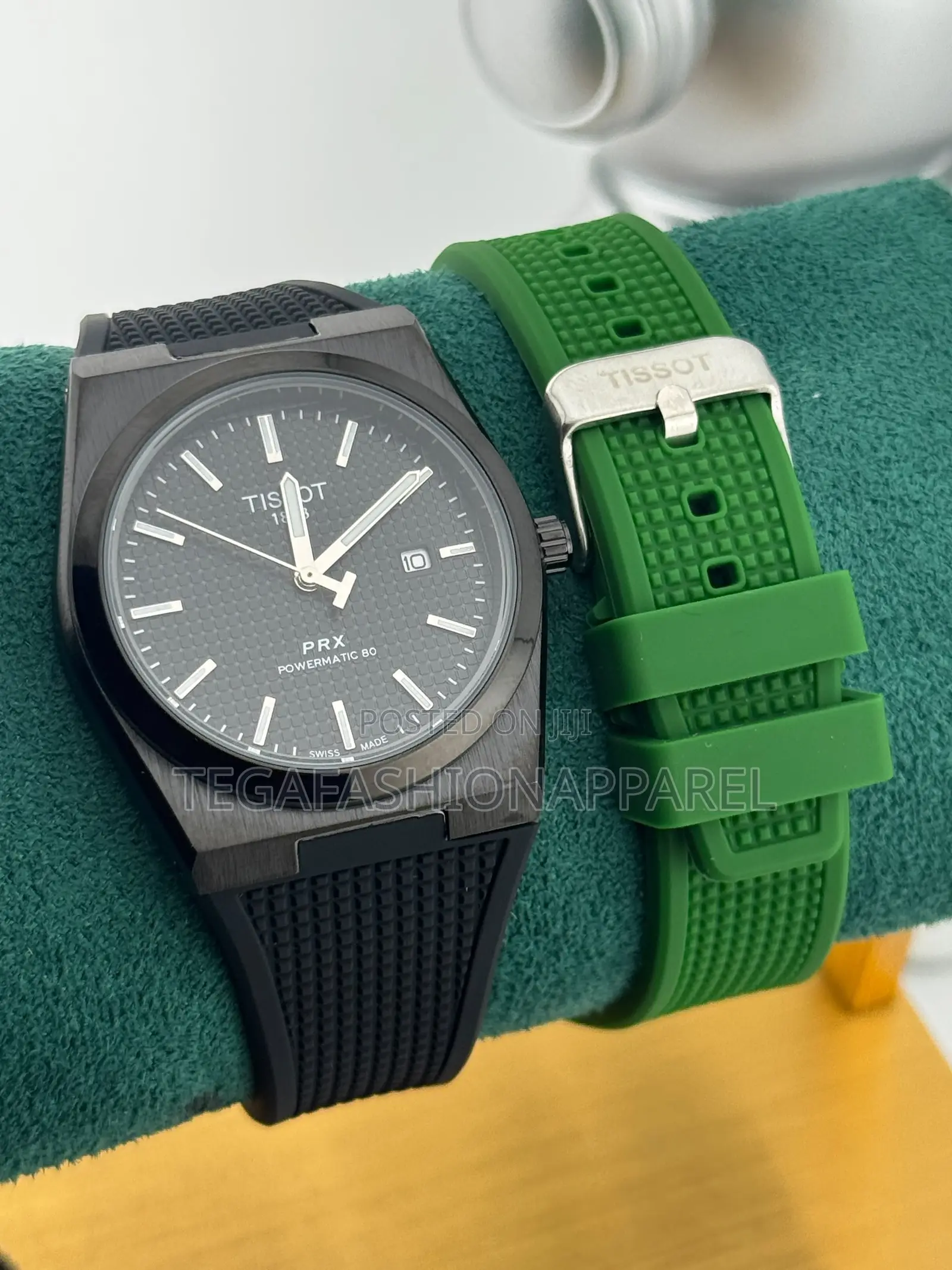 1853 PRX Tissot Rubber Strap Watch
