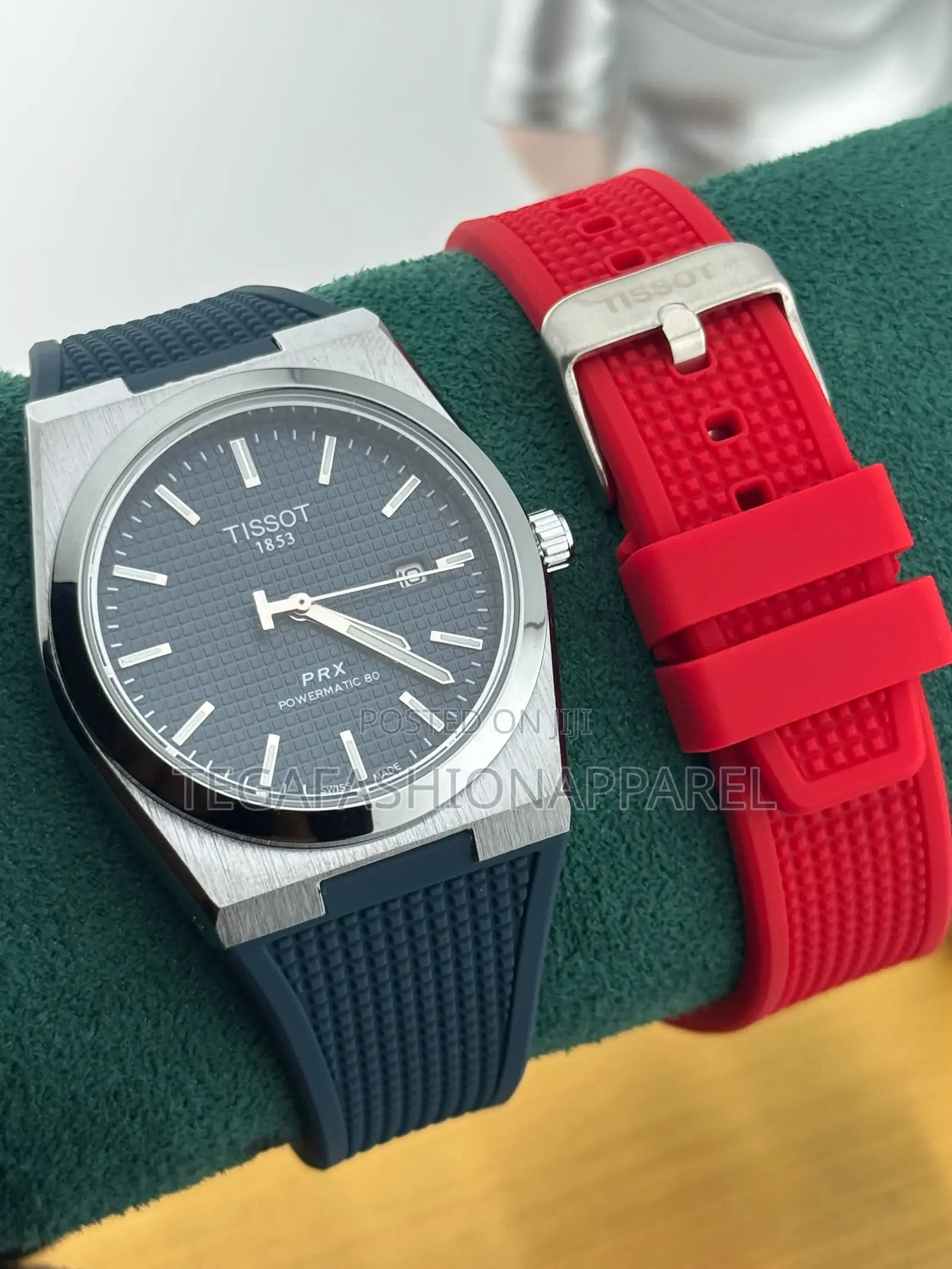 1853 PRX Tissot Rubber Strap Watch