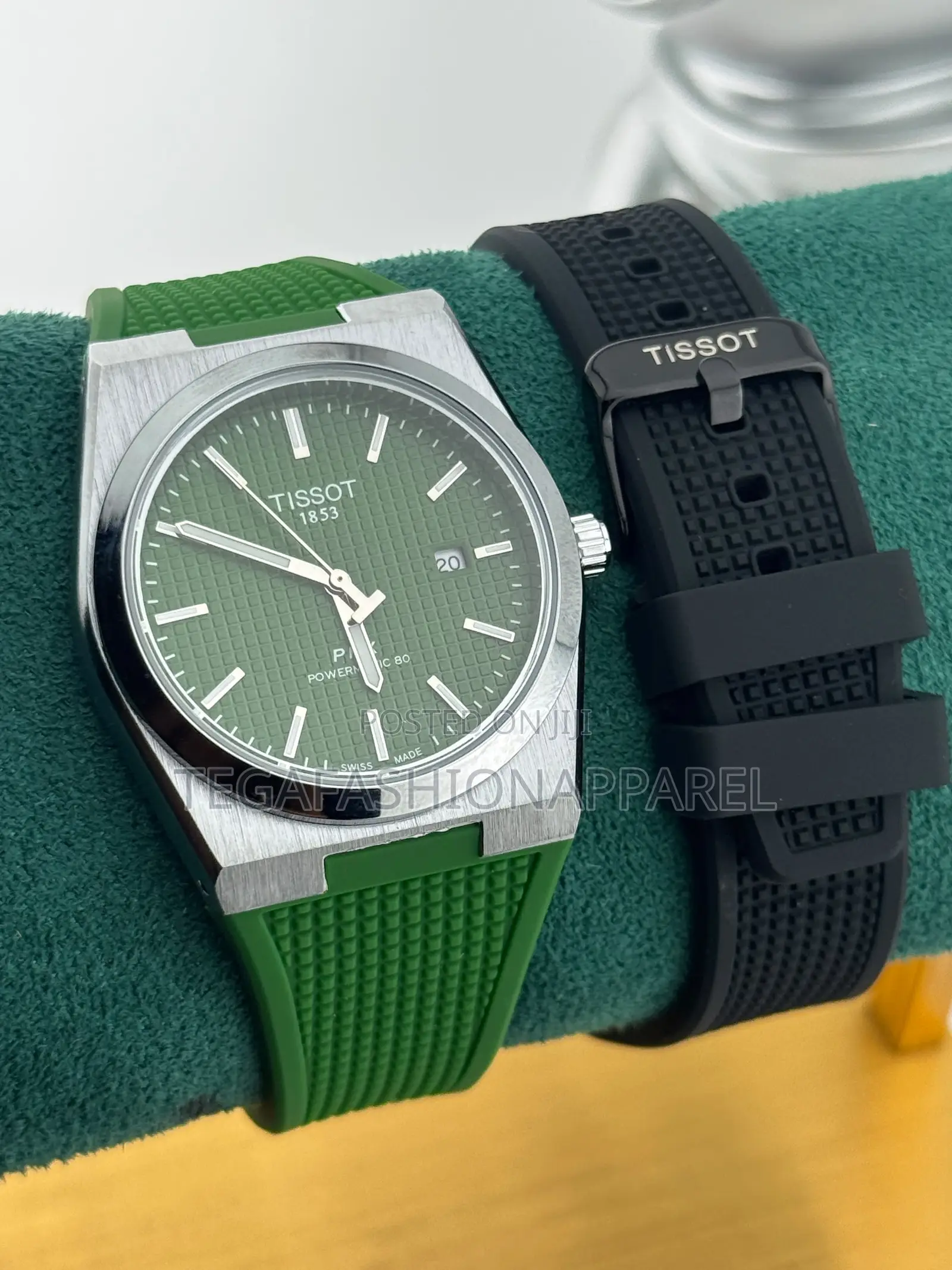 1853 PRX Tissot Rubber Strap Watch
