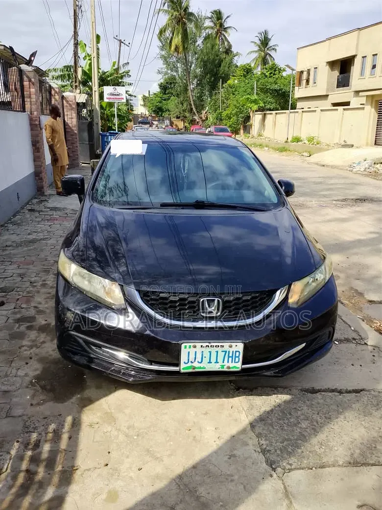 Honda Civic EX-L 4dr Sedan (1.8L 4cyl CVT) 2014 Black