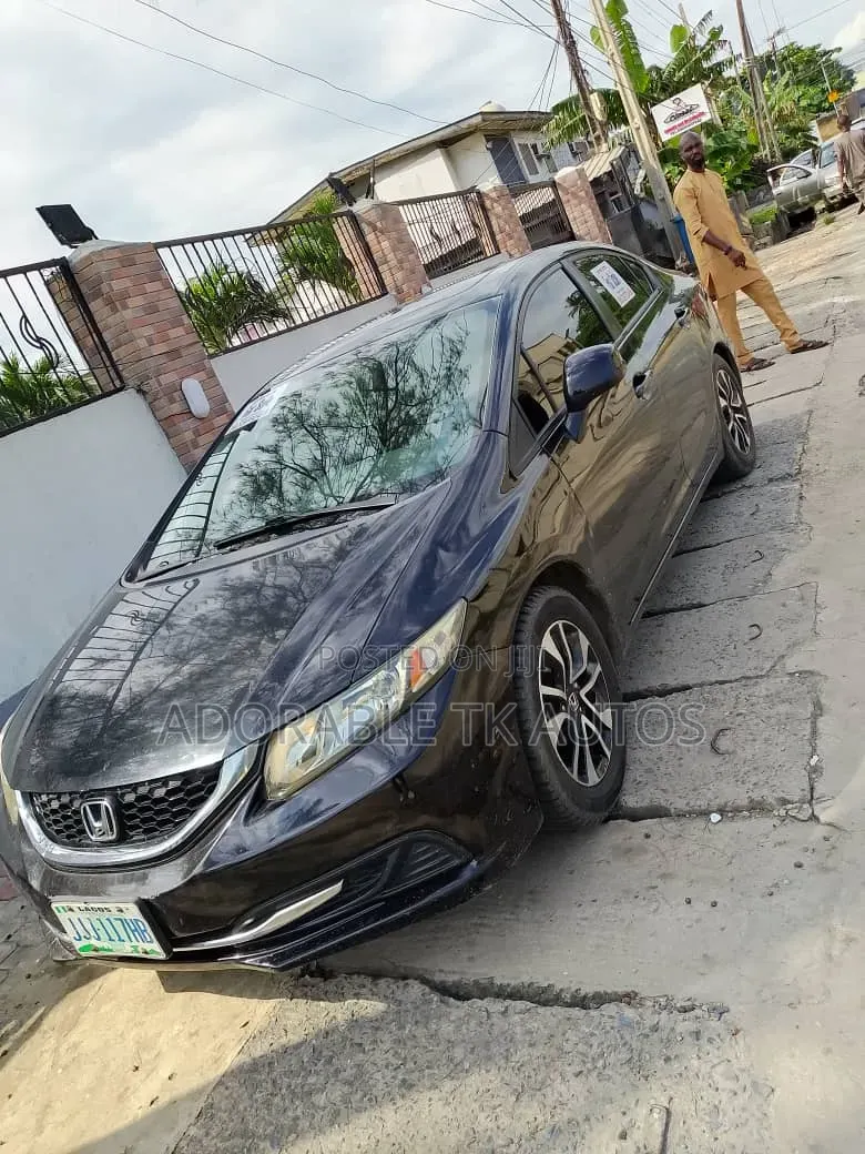 Honda Civic EX-L 4dr Sedan (1.8L 4cyl CVT) 2014 Black
