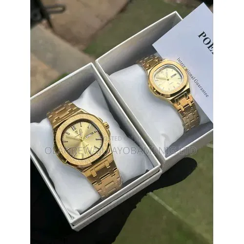Poedagar Stainless Gold Watch