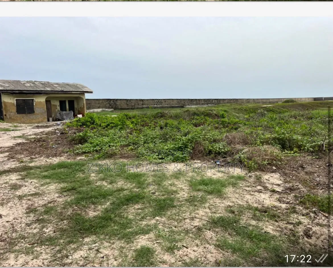 Beach Front Bulk Land for Sale at Alpha Beach,New Road Lekki