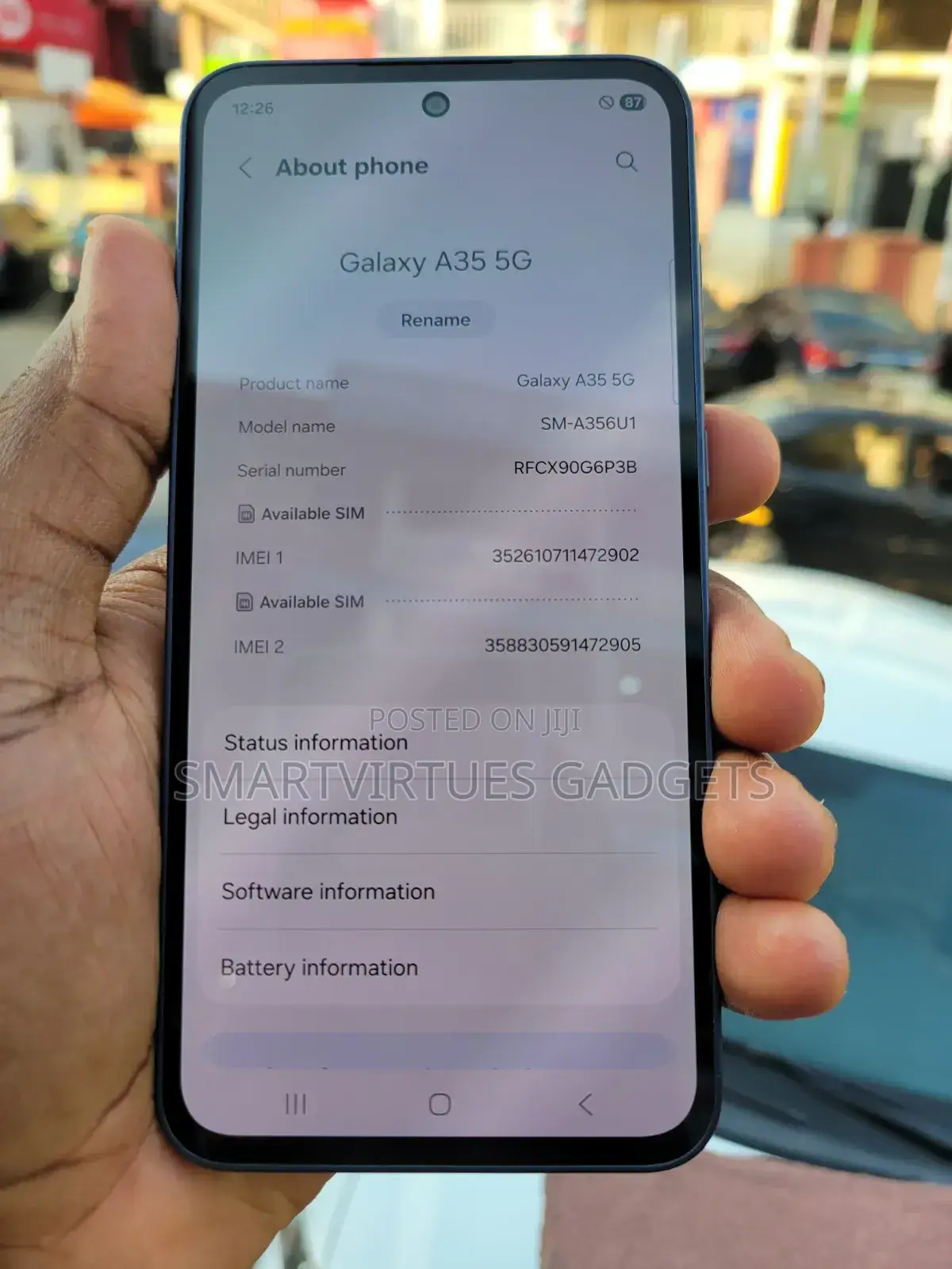 Samsung Galaxy A35 128 GB Blue