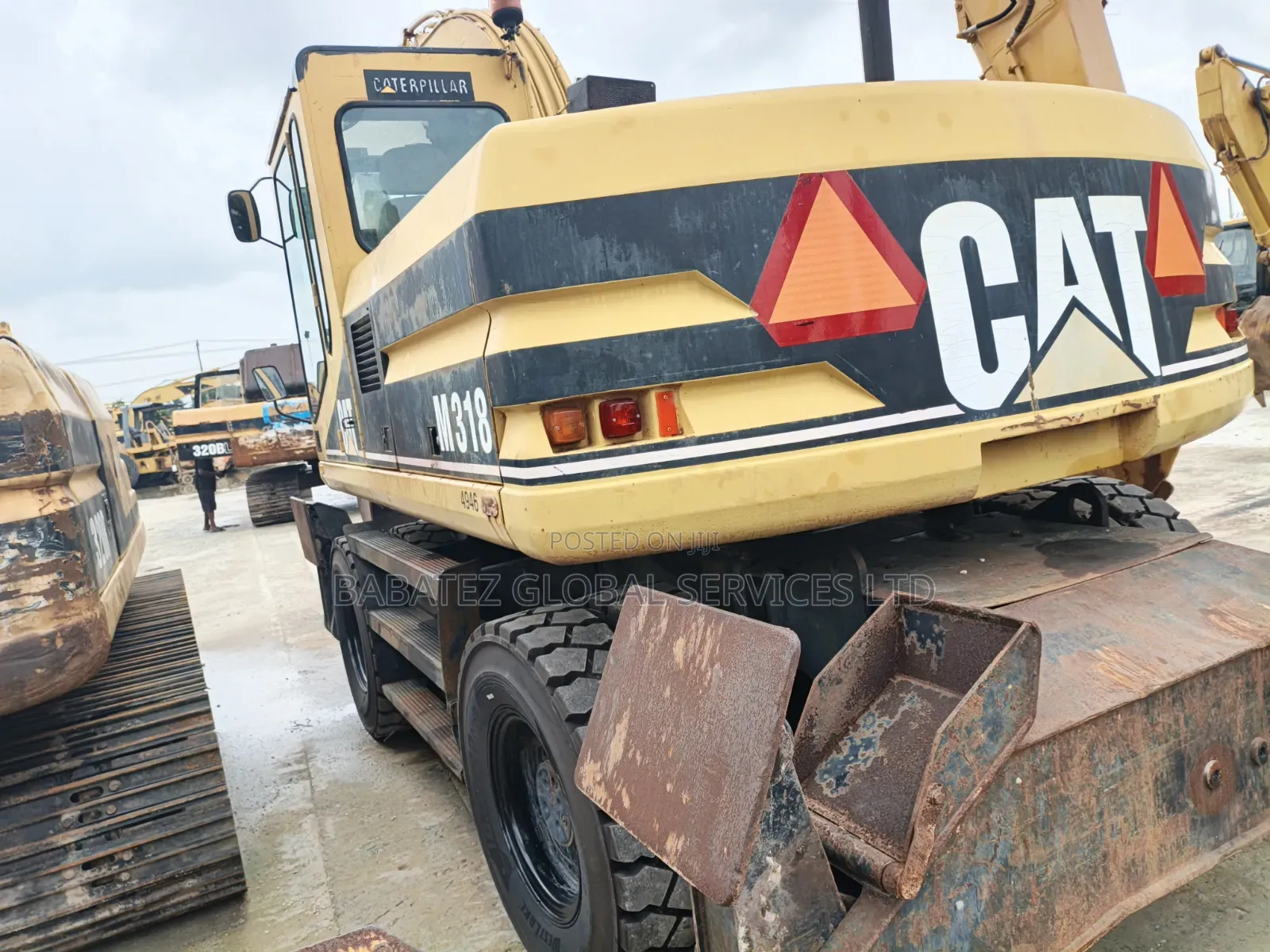 Cat 318 Wheel Escavator