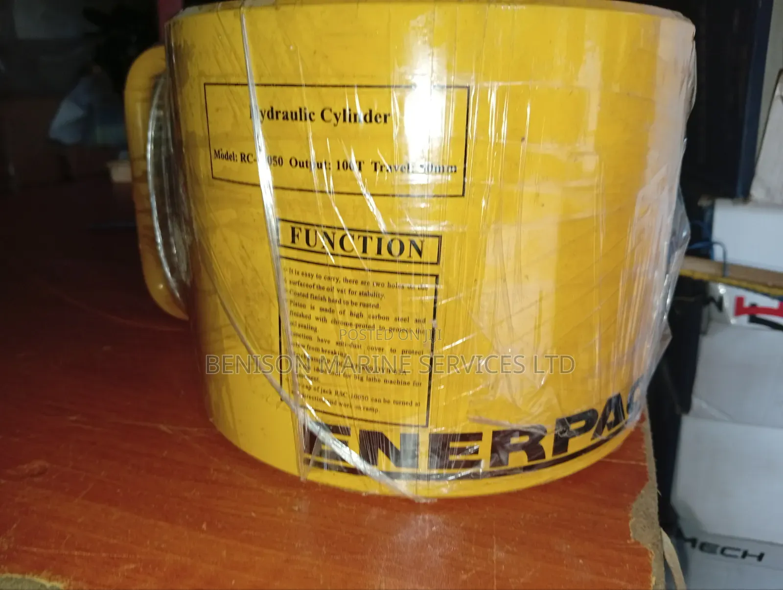 Enerpac 100-Ton Hollow Hydraulic Cylinder Jack