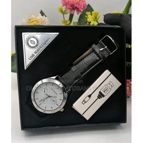 Superior Original Leather Wristwatch for Smokers