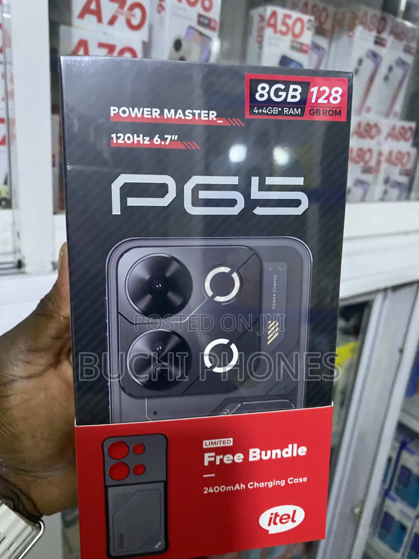 New Itel P65 128 GB Black
