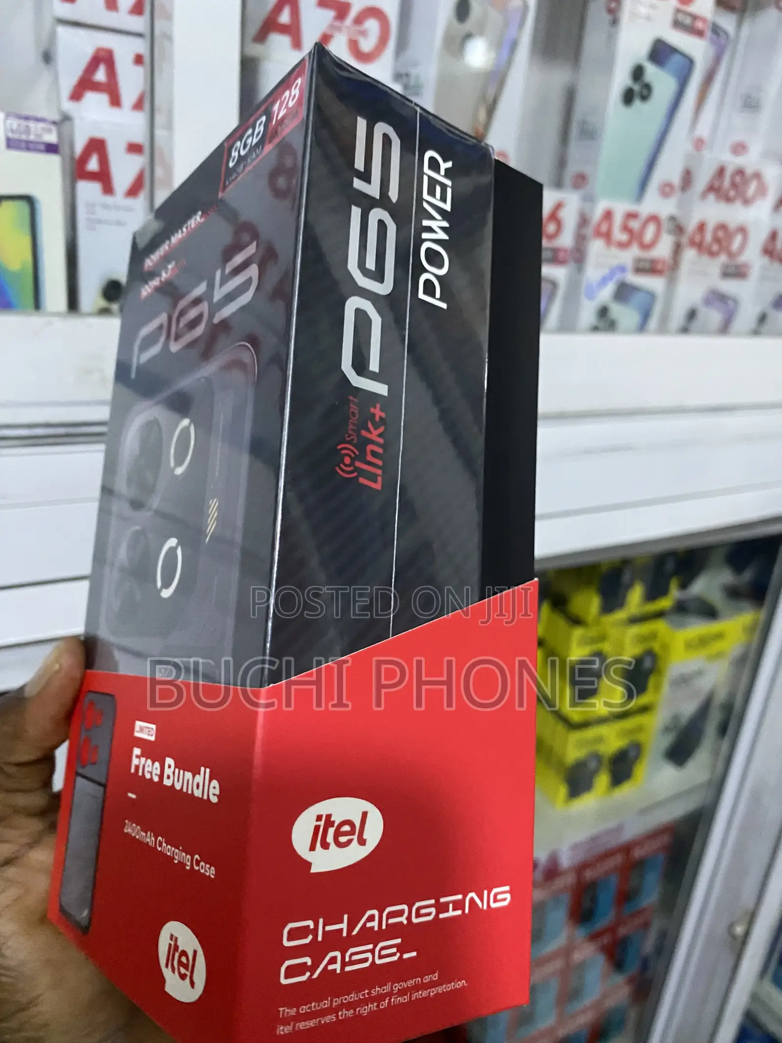 New Itel P65 128 GB Black