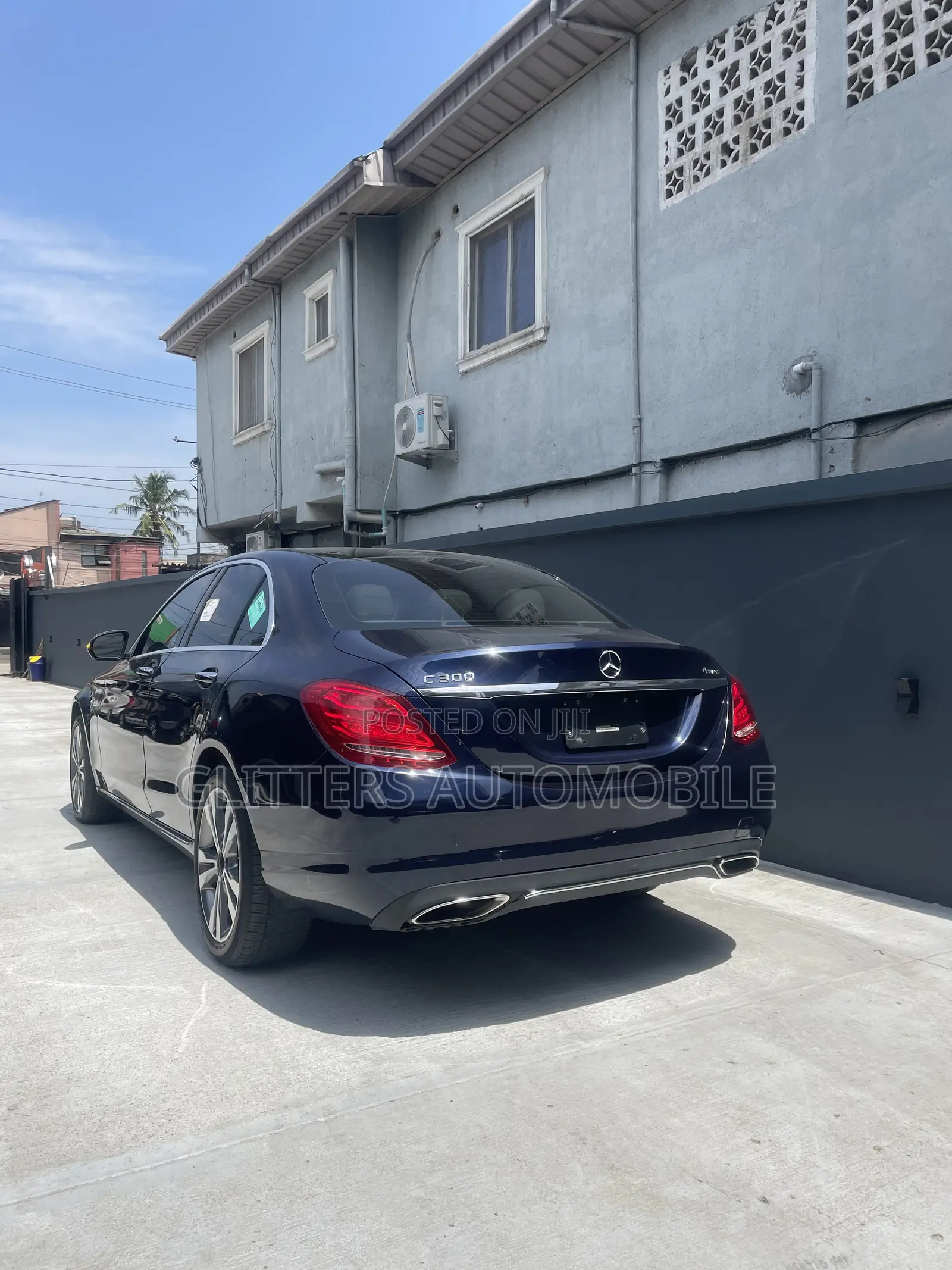 Mercedes-Benz C300 Sport 4dr AWD 4Matic Sedan (2.0L 4cyl 7A) 2015 Blue