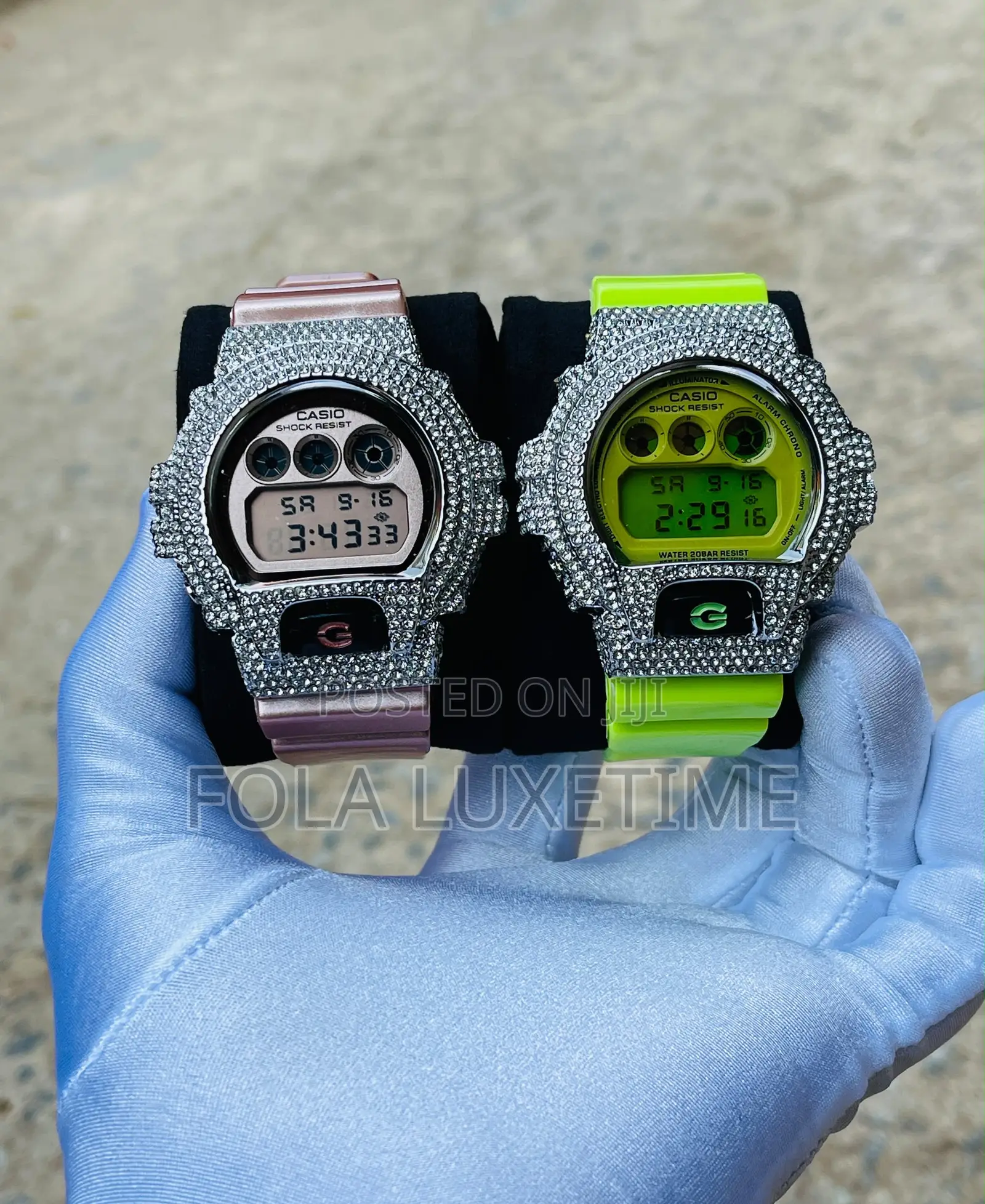 Original Stone G Shock With Full Package