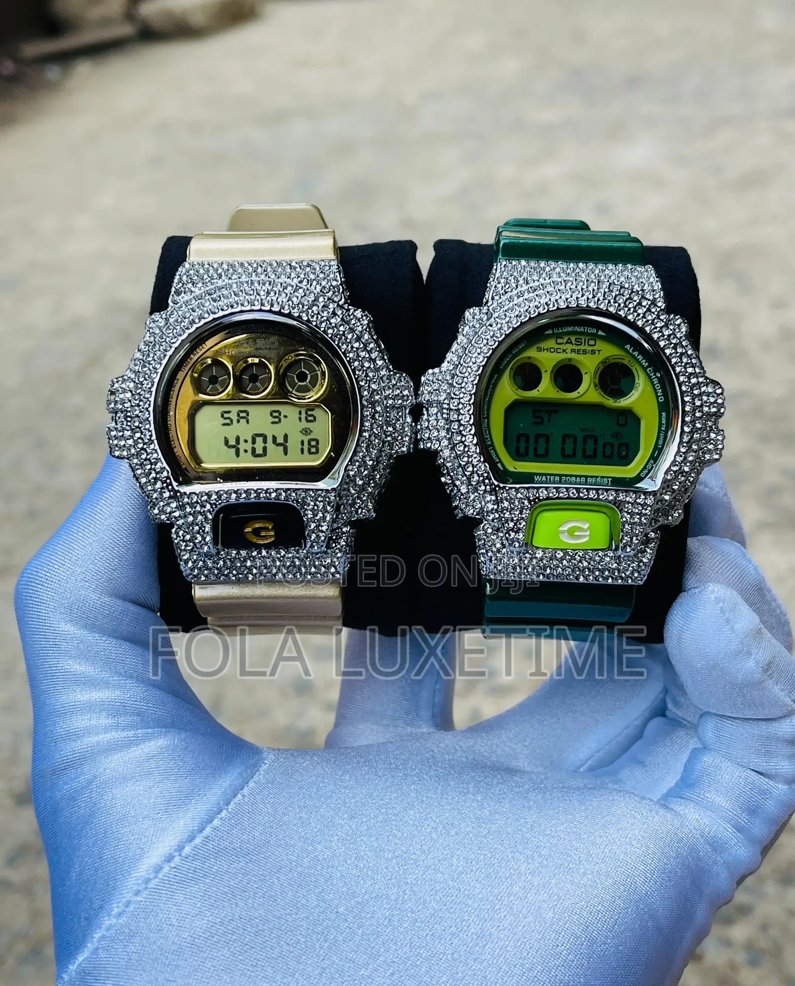 Original Stone G Shock With Full Package