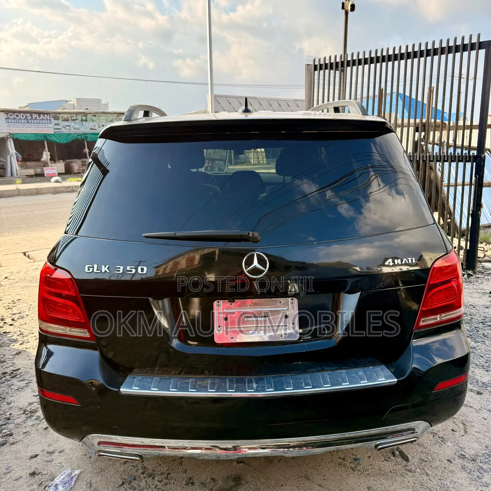 Mercedes-Benz GLK-Class Base GLK 350 4dr AWD 4MATIC (3.5L 6cyl 7A) 2015 Black