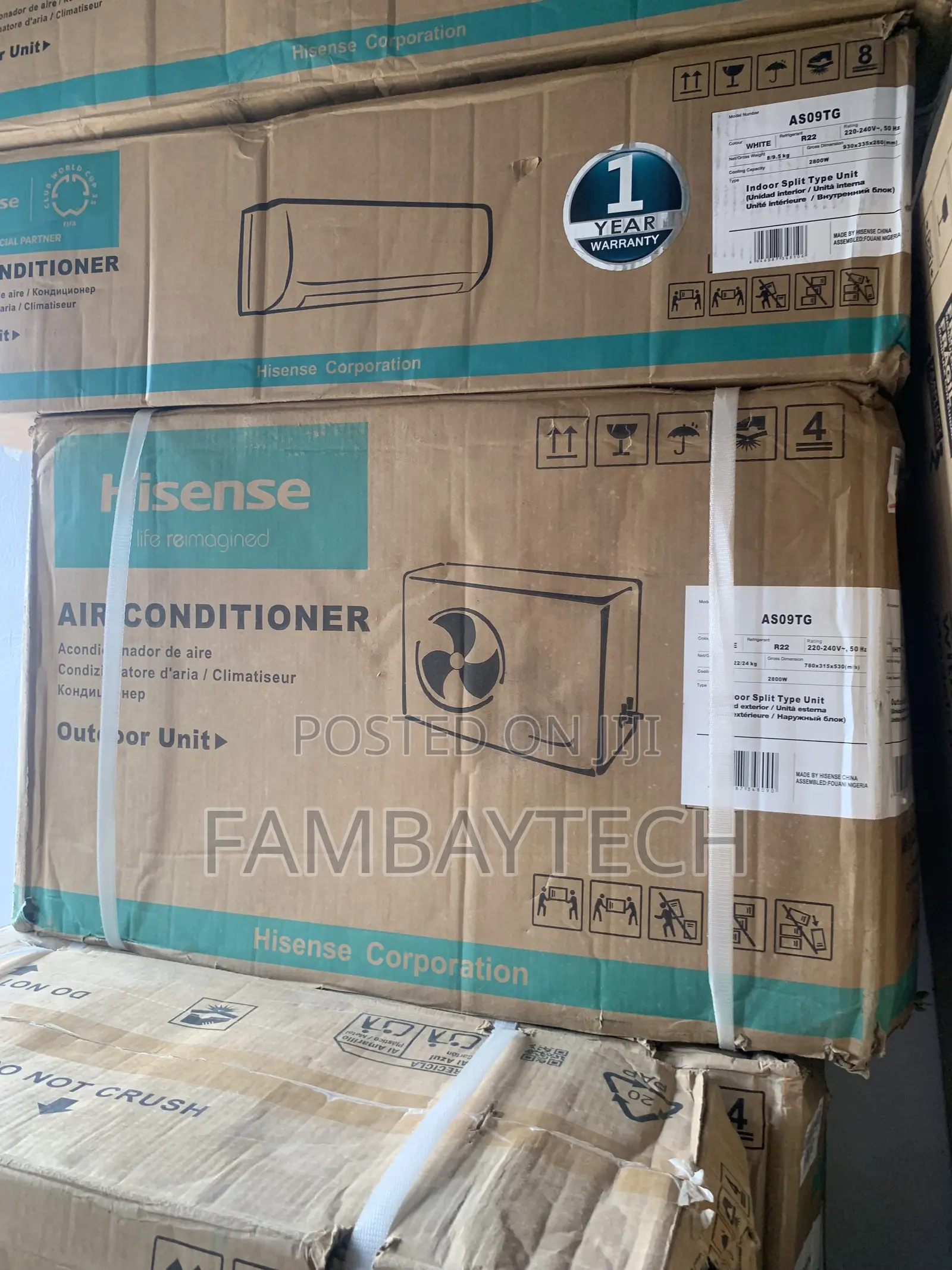As09tg Hisense 1hp Ac Unit