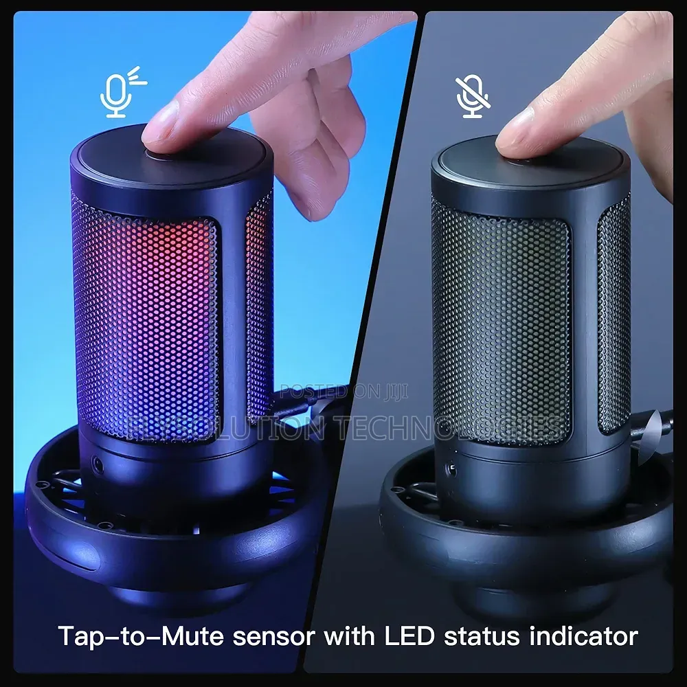Usb Condenser Desktop Microphone for Pc Gaming Podcast Streaming