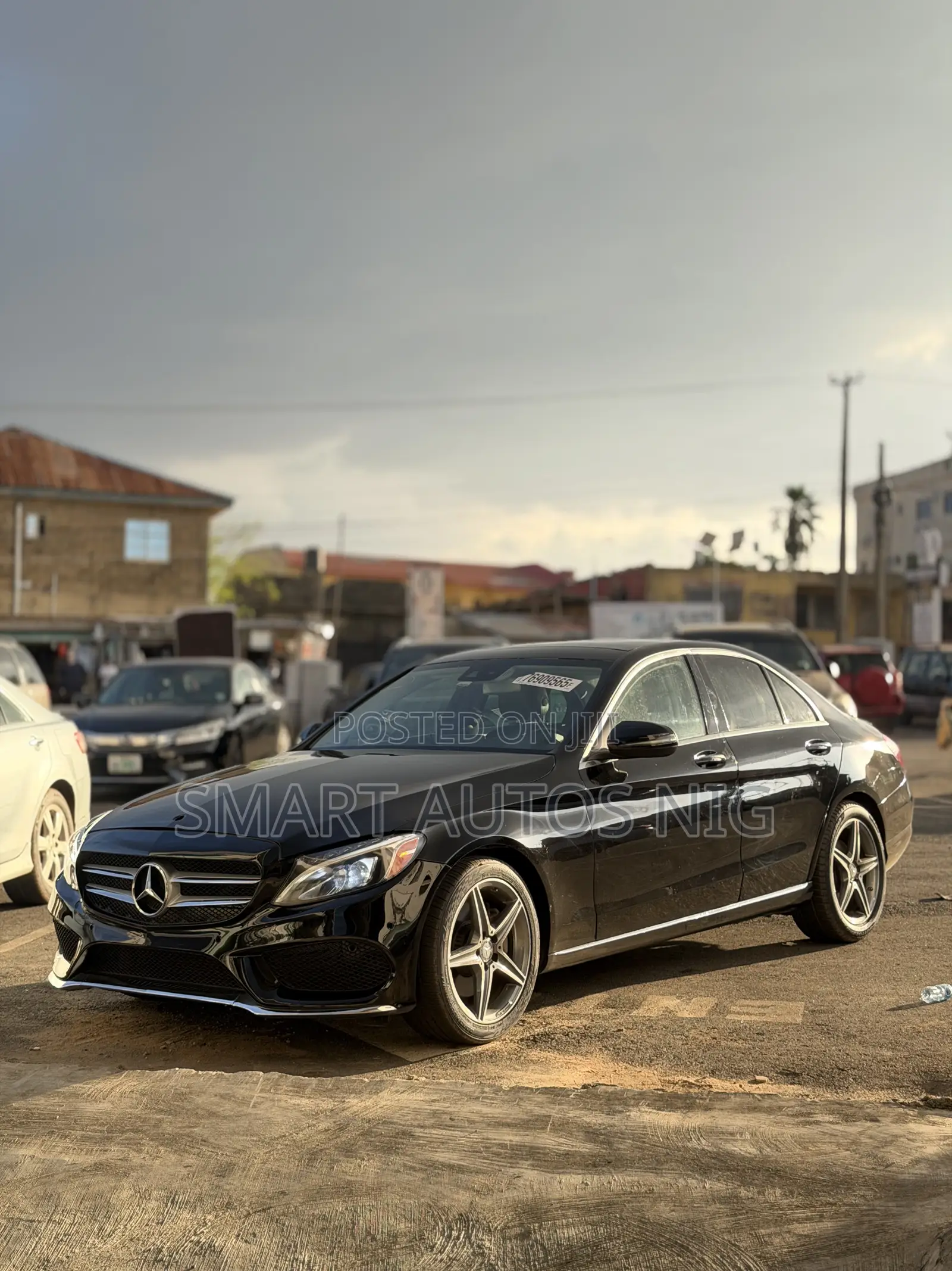 Mercedes-Benz C300 Luxury Sedan RWD (2.0L 4cyl 7A) 2017 Black