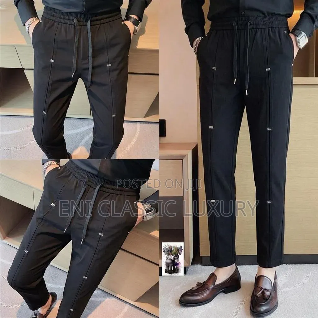 Top Quality Luxury Men's Cargo Pants Trousers Well Banded