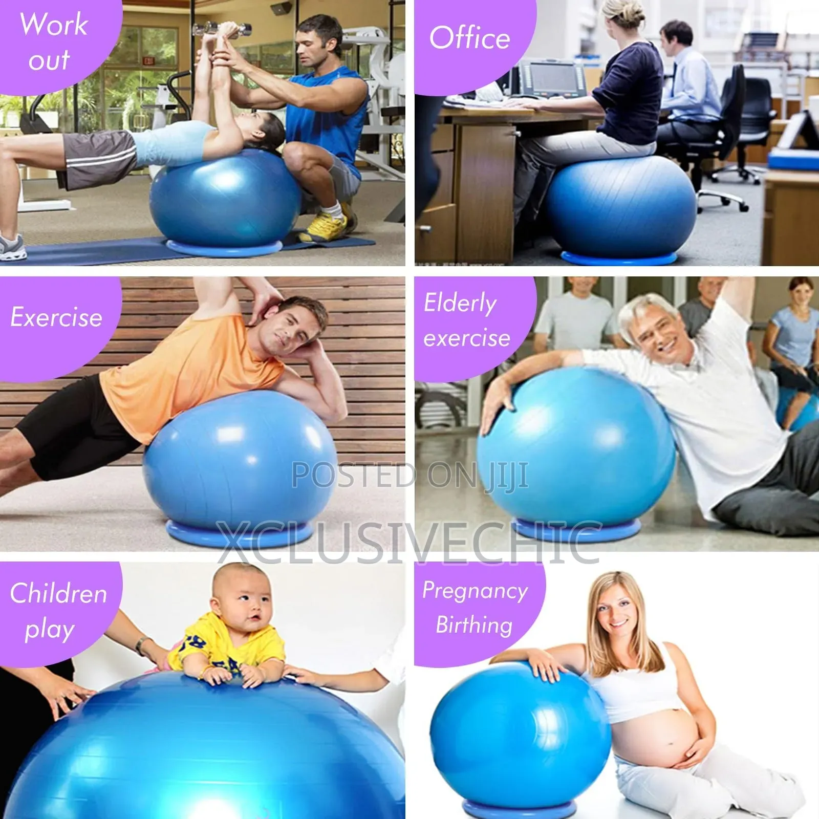 Yoga Fitness Stability Gym Ball / Pregnancy Ball