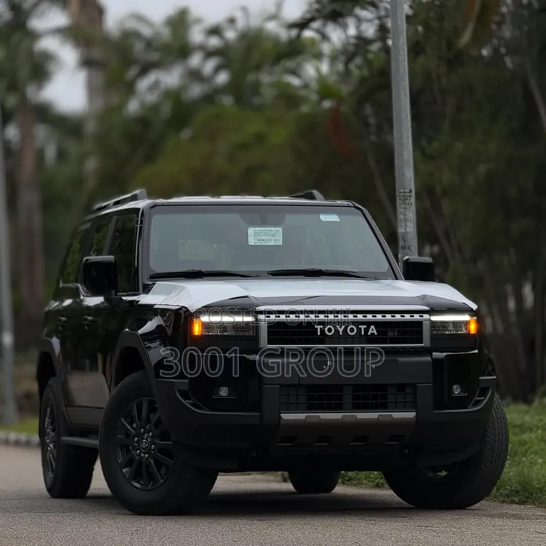 New Toyota Land Cruiser Prado 2026 Black