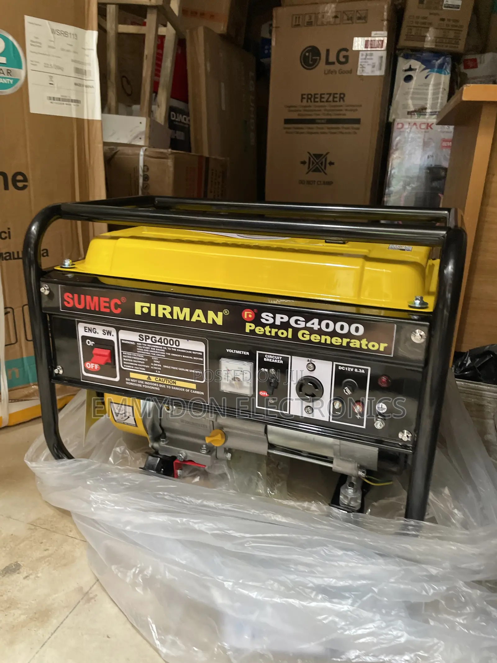 Sumec Firman Spg4000 Manual Start Generator