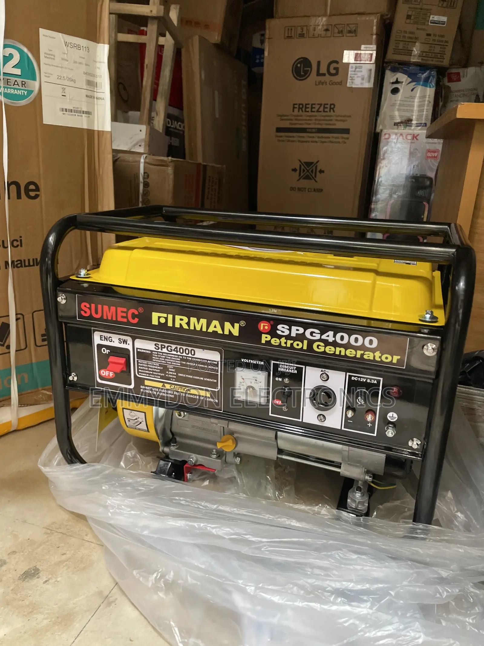 Sumec Firman Spg4000 Manual Start Generator