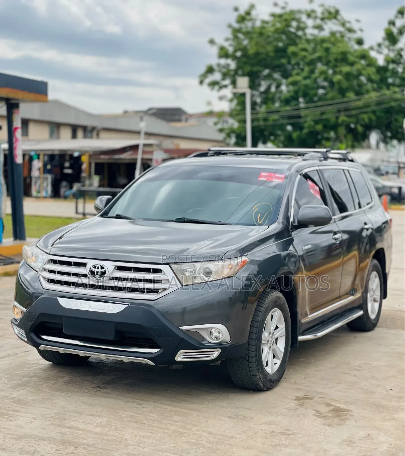 Toyota Highlander 2012 Gray