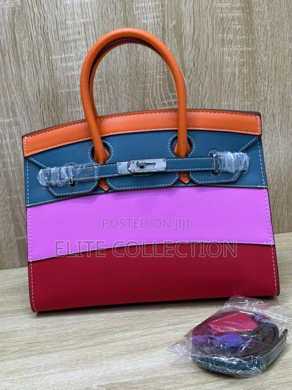 Hermes Multicolored Bag Available in 4 Colours, Big Size ( 30cm)