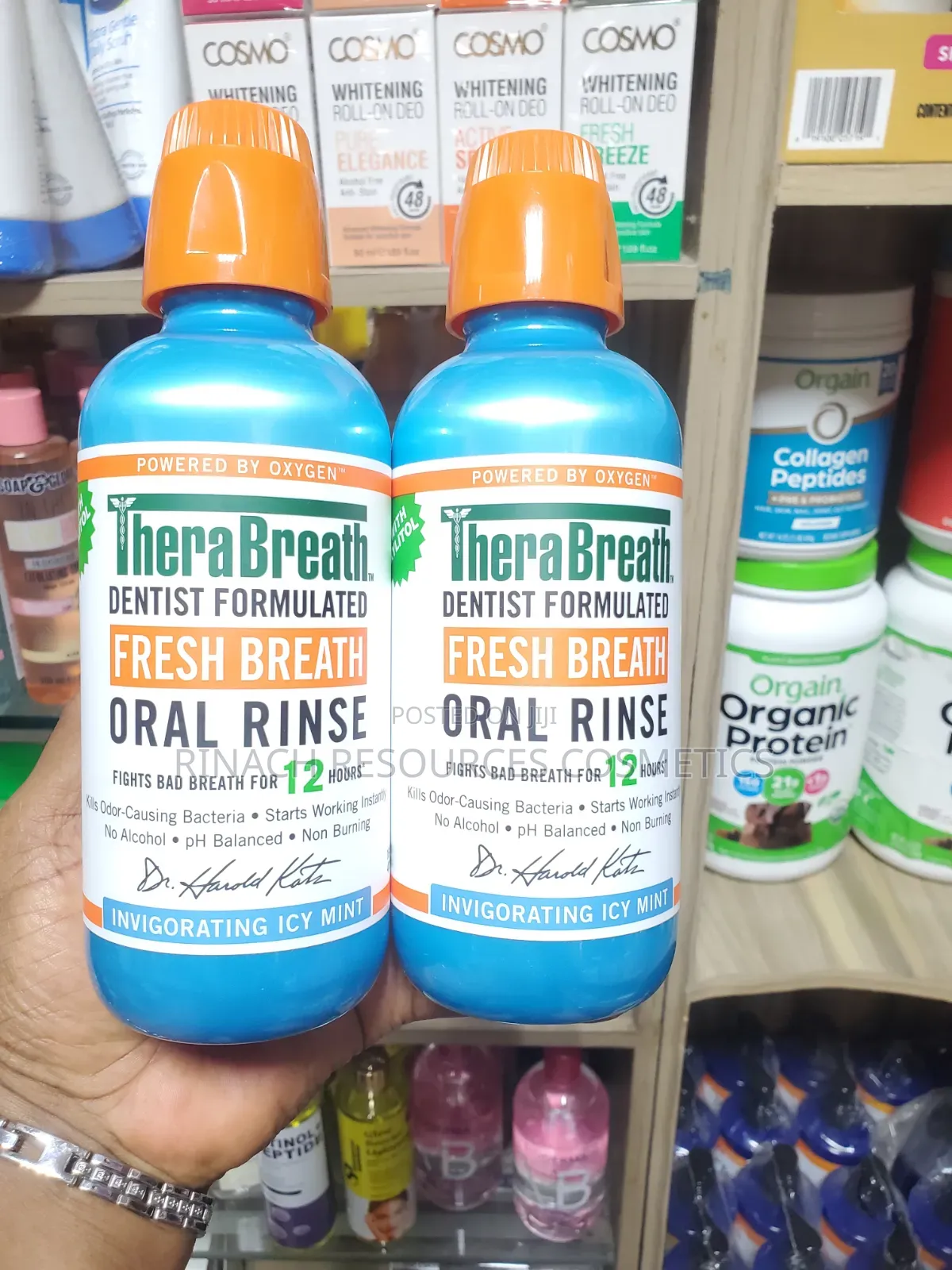 Therabreath Fresh Breath Oral Rinse