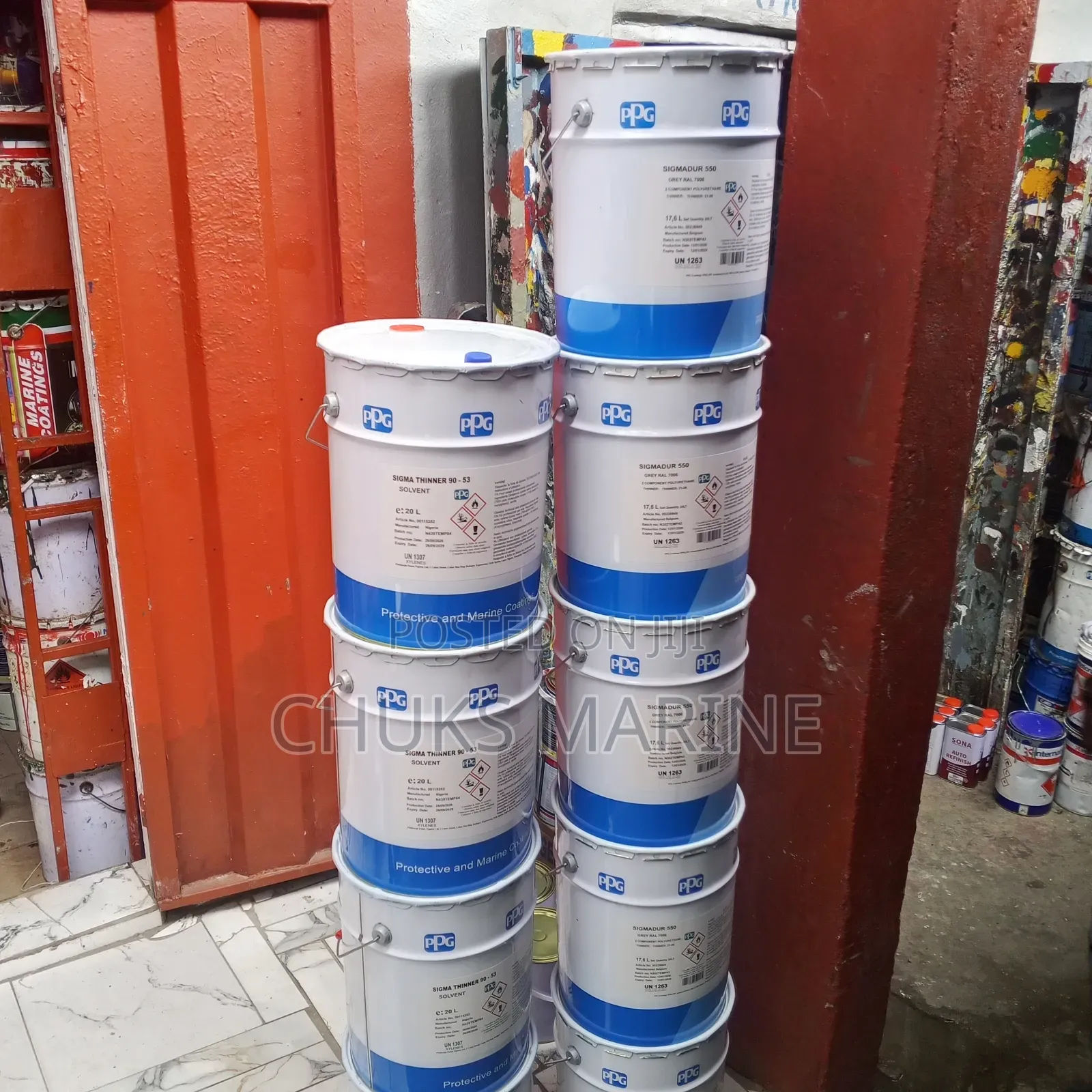 PPG Sigmadur 550 Epoxy Marine Paint a B