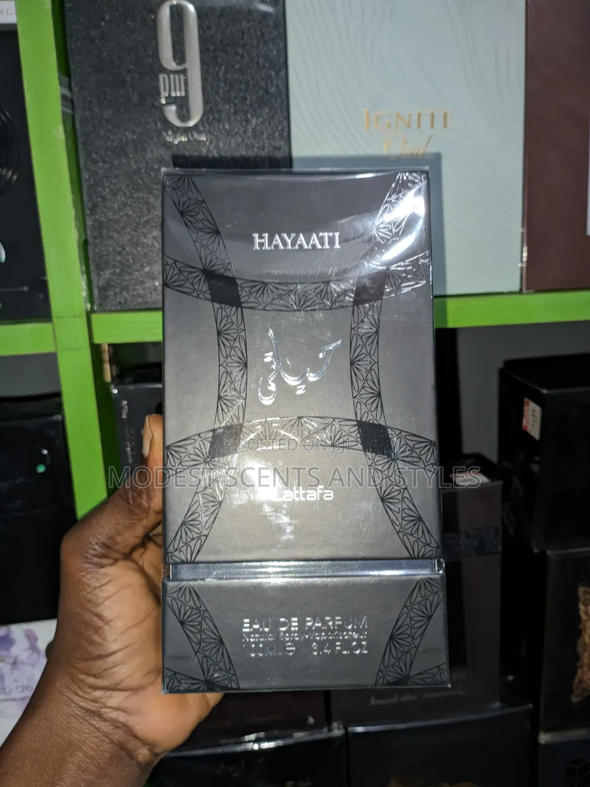 Hayaati Black by Lattafa