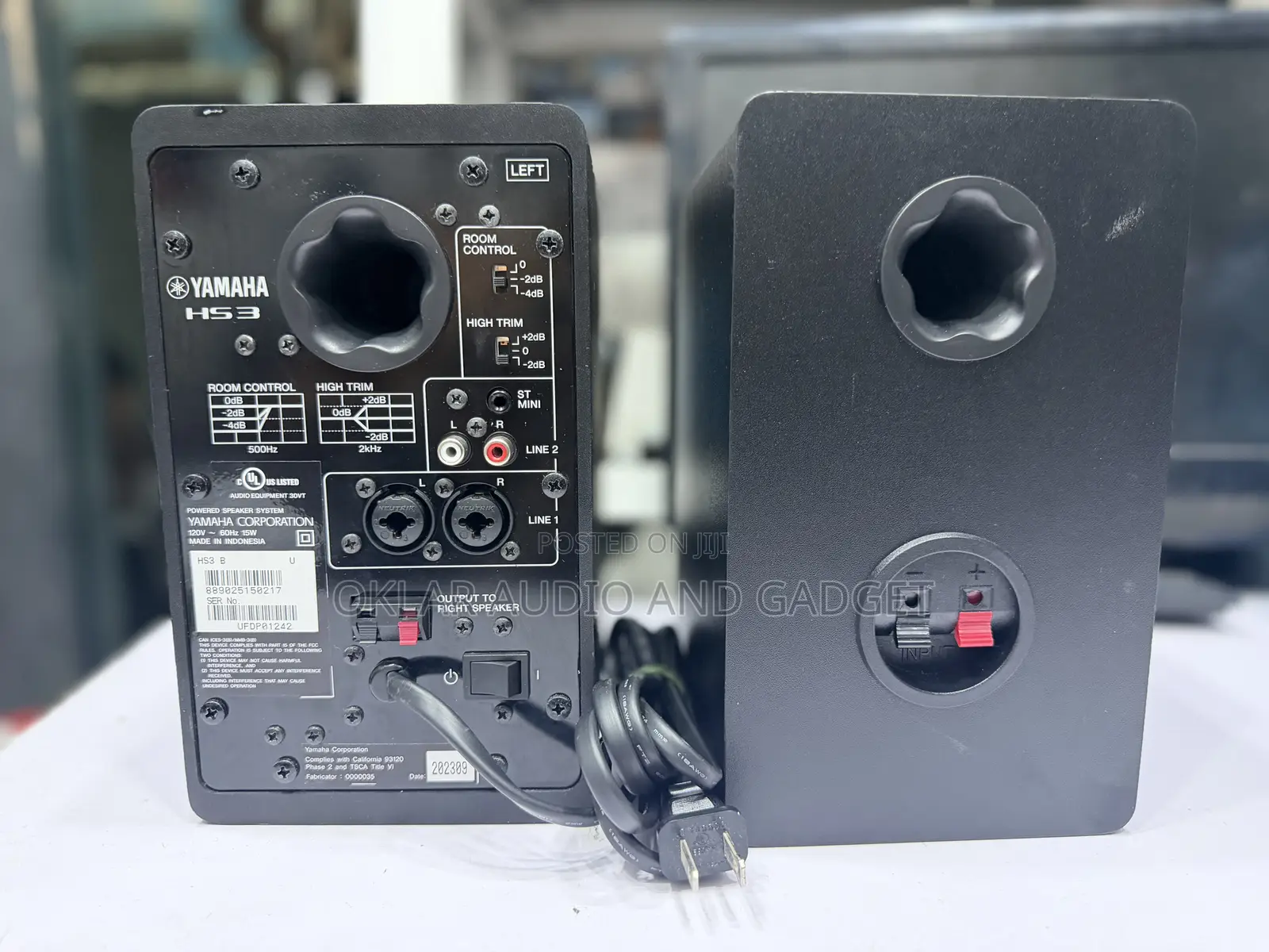 Yamaha Hs3 Studio Monitor (Fairly Used)