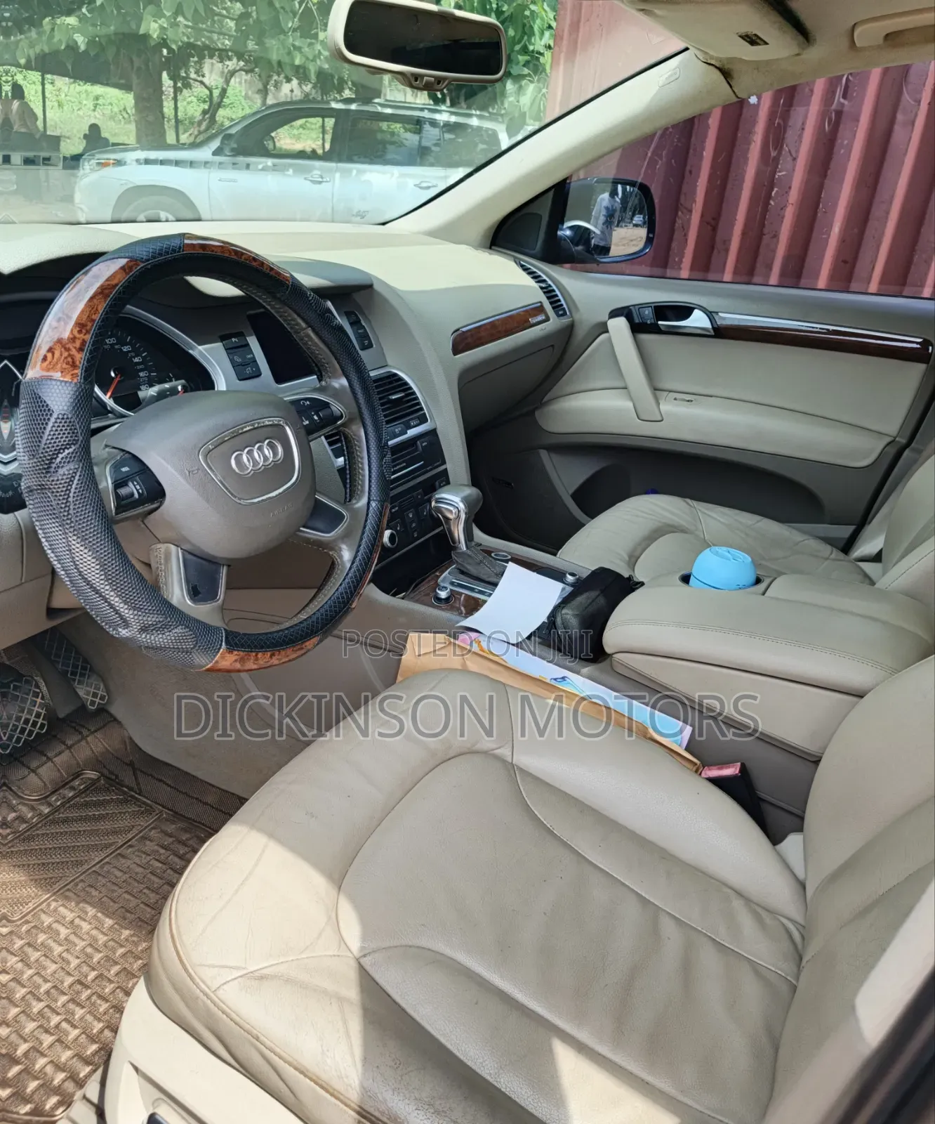 Audi Q7 2012 Blue
