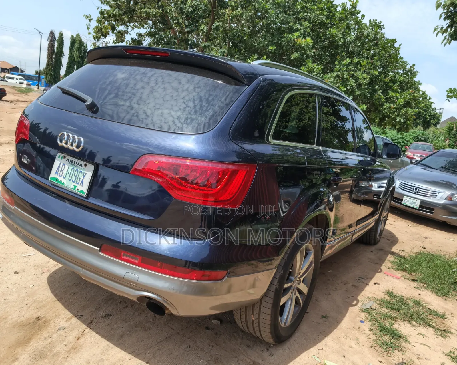 Audi Q7 2012 Blue