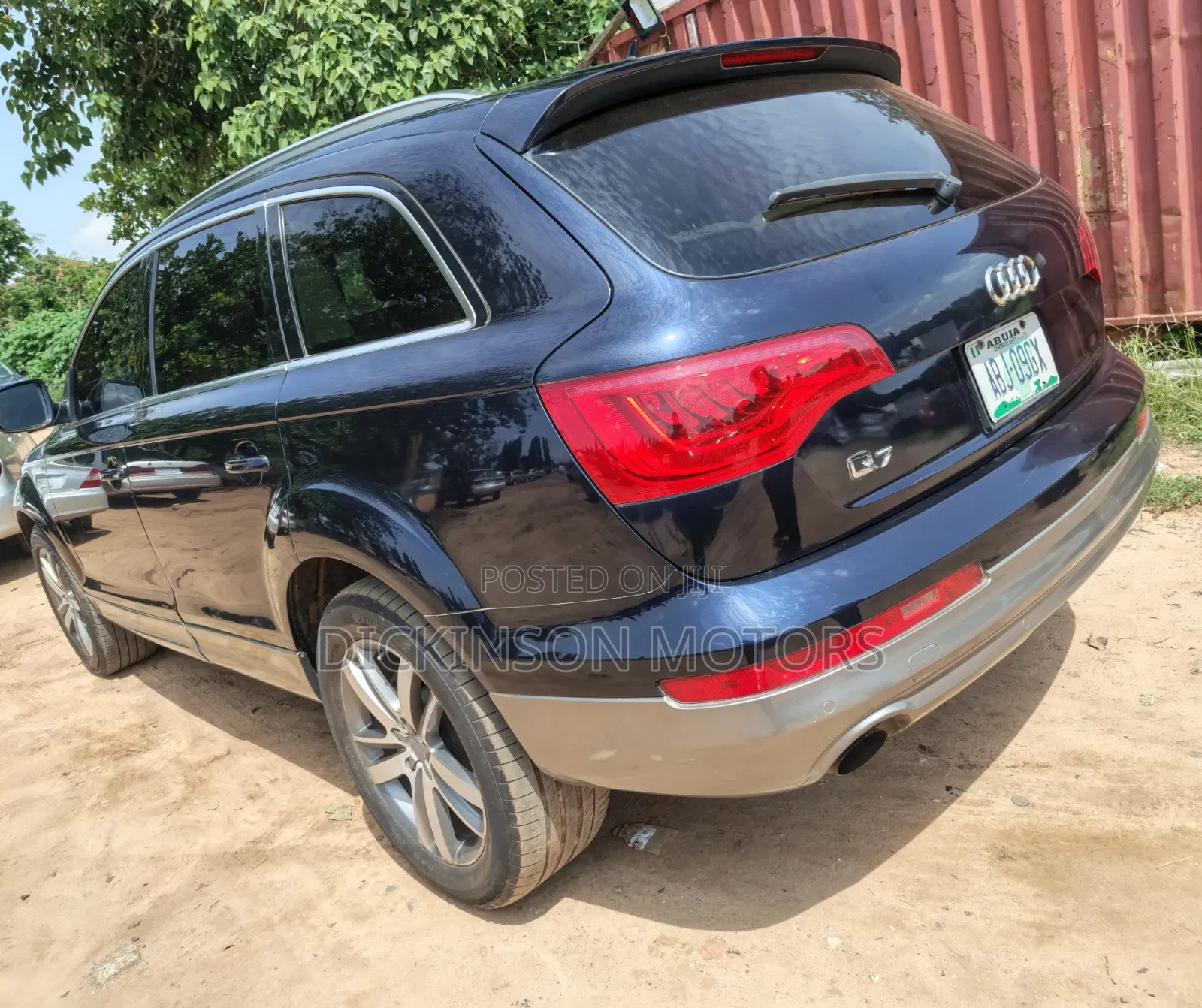 Audi Q7 2012 Blue