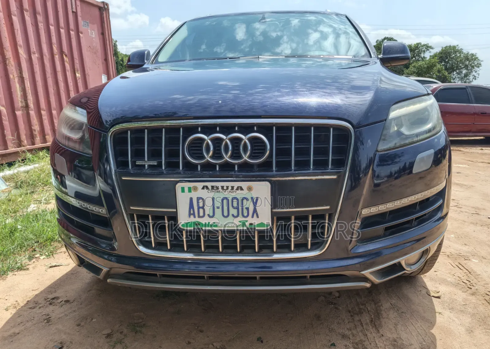 Audi Q7 2012 Blue