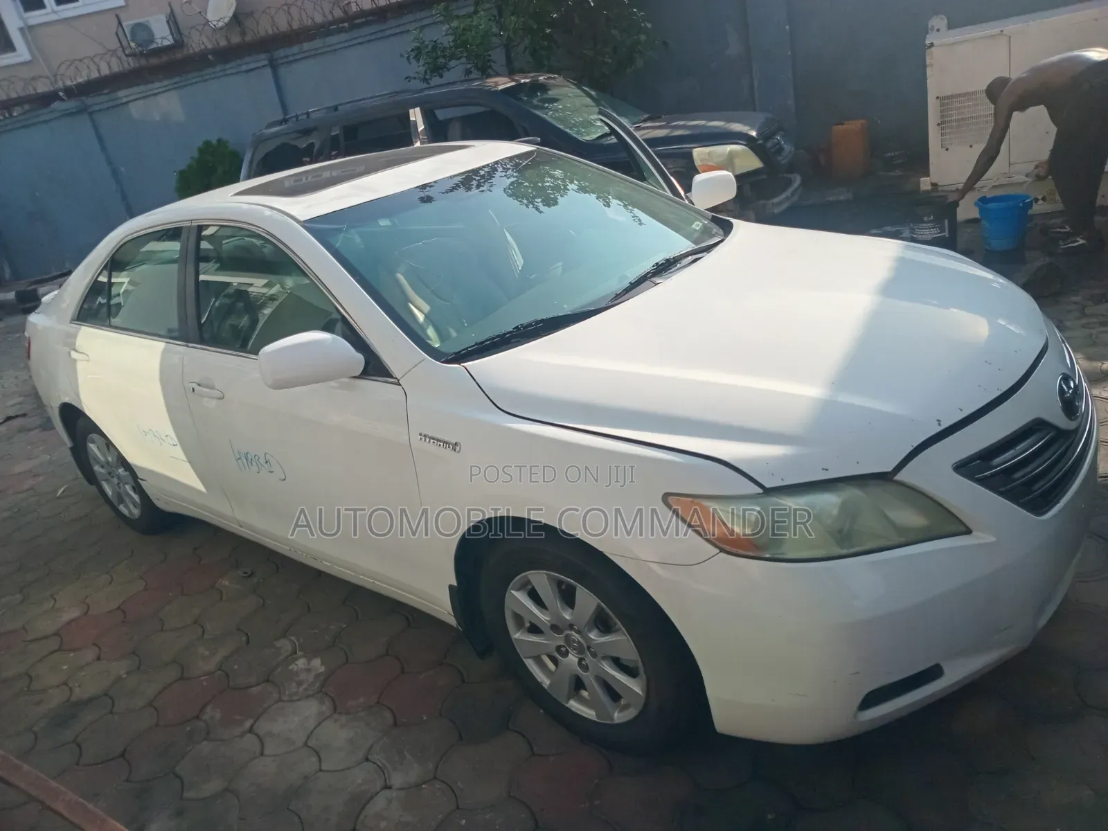 Toyota Camry Hybrid 2008 White