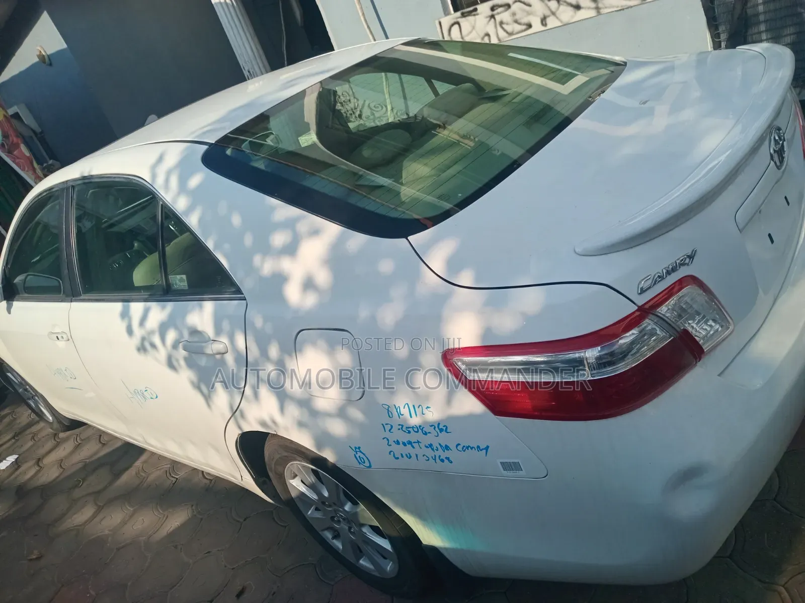Toyota Camry Hybrid 2008 White