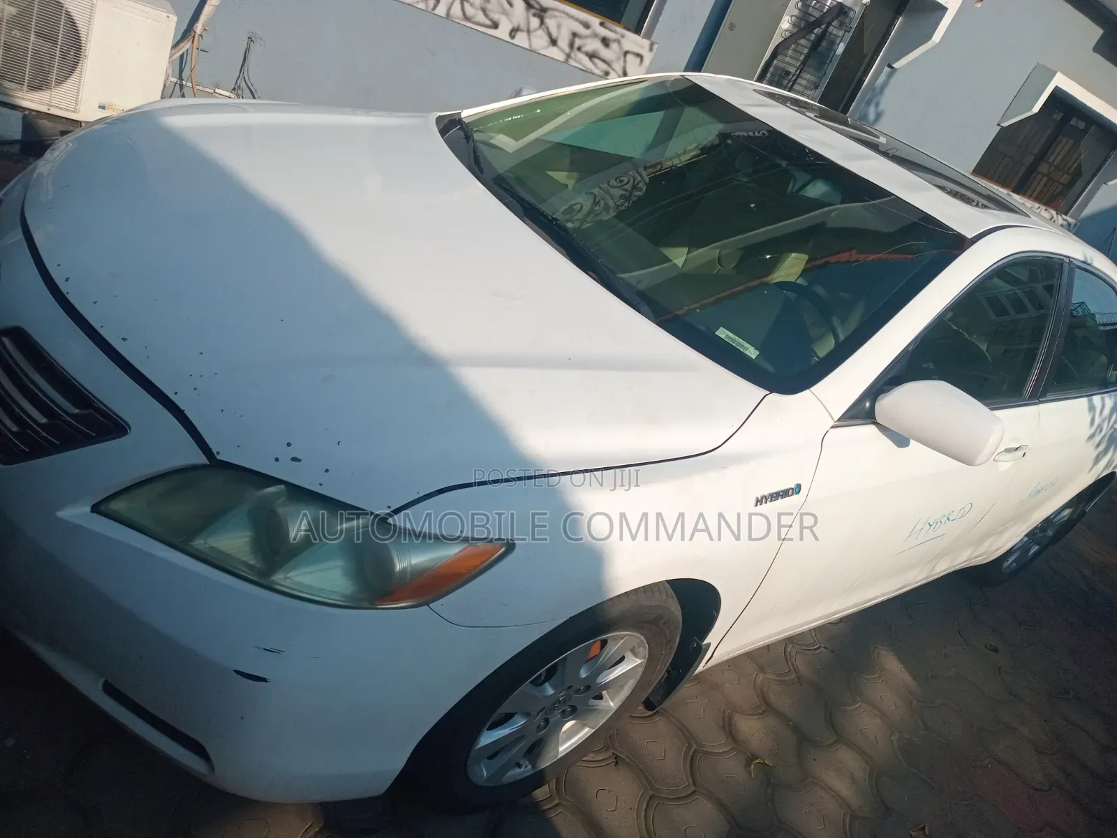 Toyota Camry Hybrid 2008 White