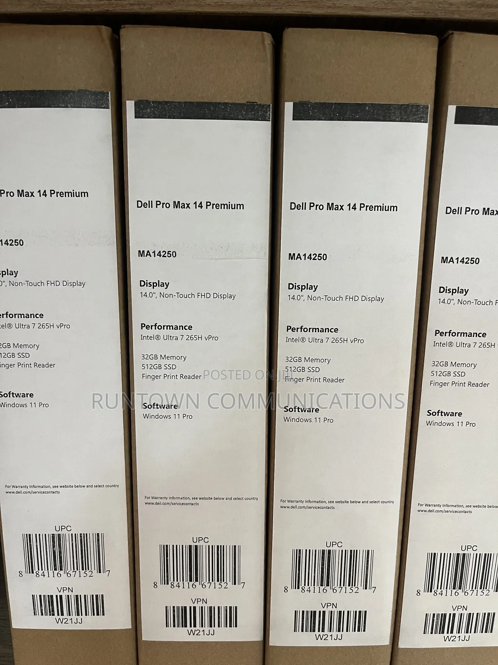 New Laptop Dell Pro 14 Premium 32GB Intel Core Ultra 7 SSD 512GB